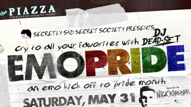 Emo Night Aurora W/ Nick Karcher, Dj Deadset - Pride Kick off