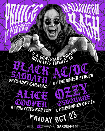 Black Sabbath, AC/DC, Alice Cooper, Ozzy Osbourne Tributes - Prince Of Darkness Halloween Bash