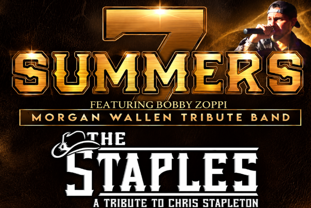 MORGAN WALLEN Tribute 7 SUMMERS, with CHRIS STAPLETON Tribute THE STAPLES