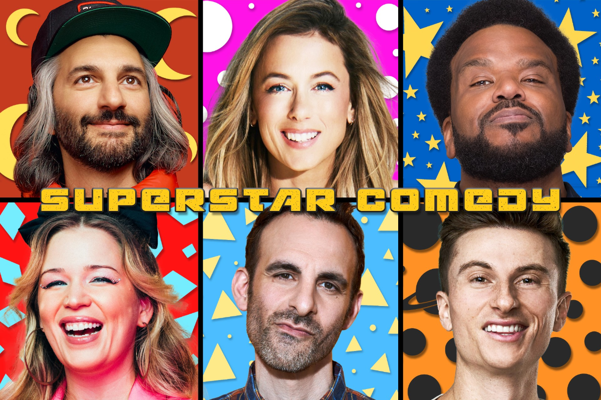 Superstar Comedy ft. Iliza Shlesinger, Craig Robinson, Amir K, Trevor Wallace, Brian Monarch, Leah Knauer