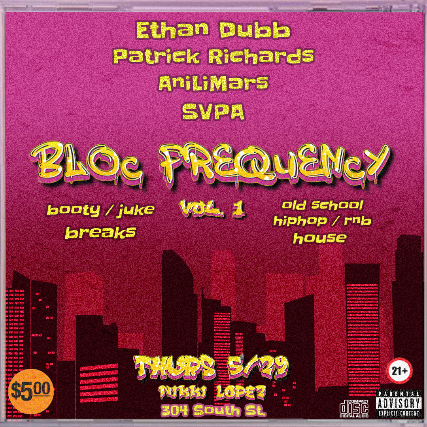 Bloc Frequency Vol. 1 Hip-Hop, RnB, House, booty breaks, Juke, & Footwork