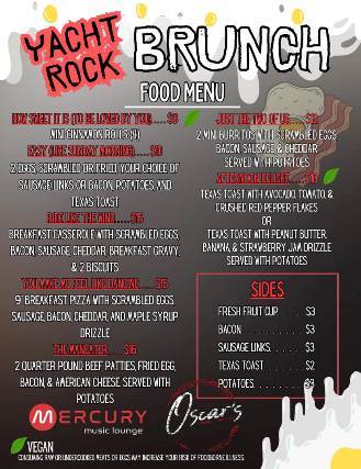 Yacht Rock Brunch at The Mercury Music Lounge – Lakewood, OH