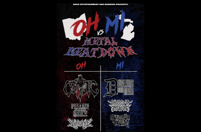 Artwork published for OH vs MI Metal Beatdown