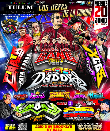 LOS JEFES DE LA CUMBIA EN BROOKLYN NY