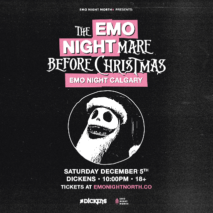The Emo Nightmare Before Christmas Calgary at Dickens - Dec 5 2026