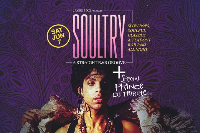 SOULTRY: A Straight R&B Groove + Special Prince DJ tribute