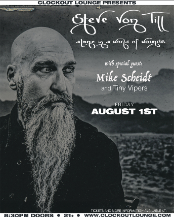Clock-Out Lounge Presents: Steve Von Till w/ special guest Mike Scheidt plus Tiny Vipers Image