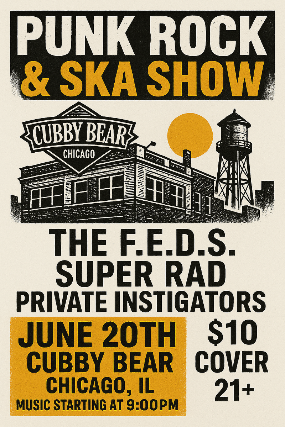 The FEDS w/ Super Rad and Private Instigators