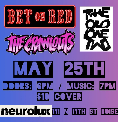 Bet On Red, The Crawlouts , The Old One Two