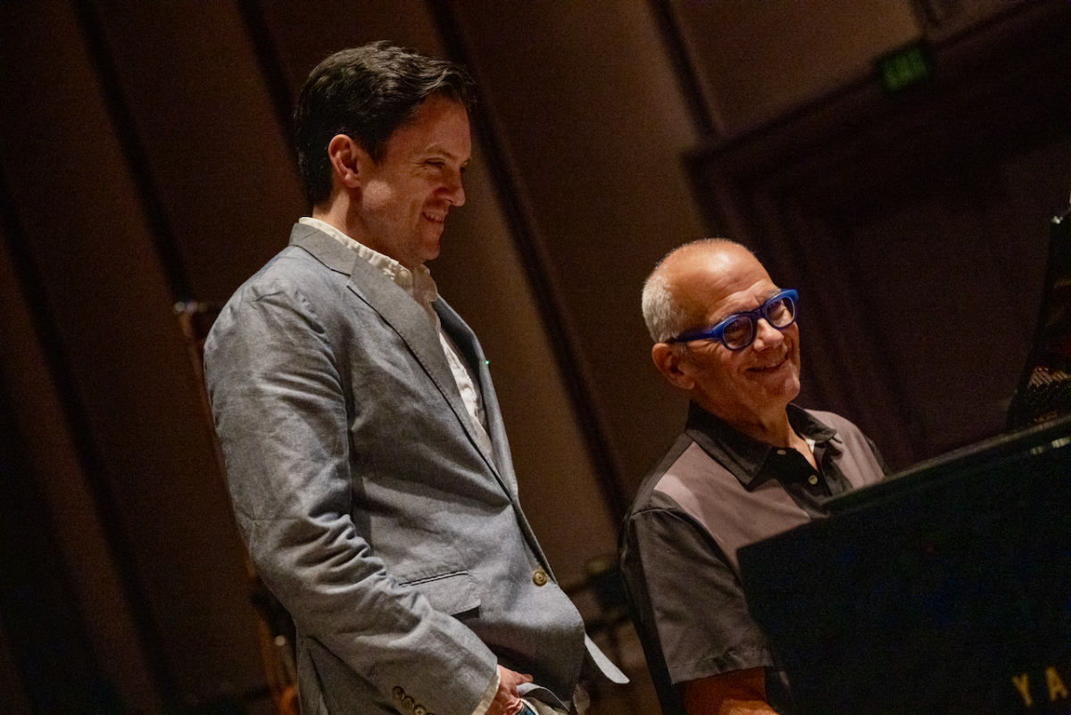Ben Jones and Laurence Hobgood, at Birdland Ben Jones and Laurence Hobgood, at Birdland