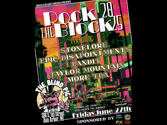 Rock the Block 2025, Stonelore / Epic Disappointments / Bandit / Taylor Mountain - 27/06/25