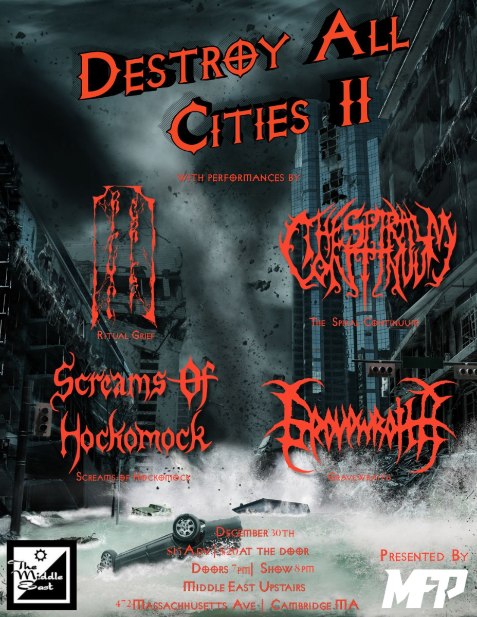 Ritual Grief, The Spiral Continuum, Screams of Hockomock, Gravewraith | Event Image