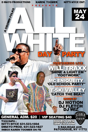 ALL WHITE DAY PARTY