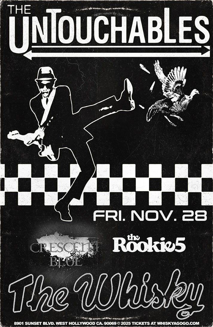 The Untouchables, Gaba Groove, Bloodbelly Blues, Unlevel, Crescent Blue, The Rookie5