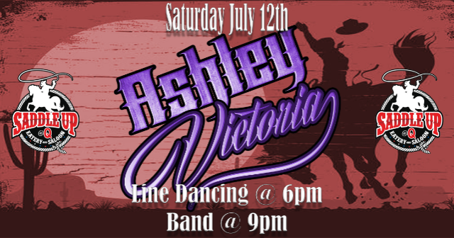 Ashley Victoria Live at Saddle Up @ Q