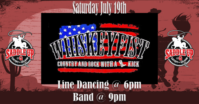 WhiskeyFist Live at Saddle Up @ Q