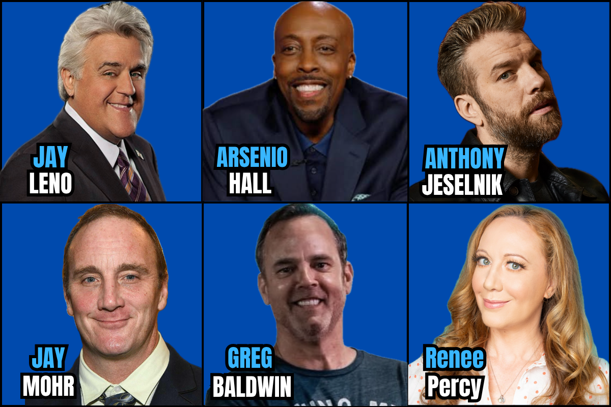Tonight at the Improv ft. Jay Leno, Anthony Jeselnik, Arsenio Hall, Jay Mohr, Greg Baldwin, Renee Percy & more TBA