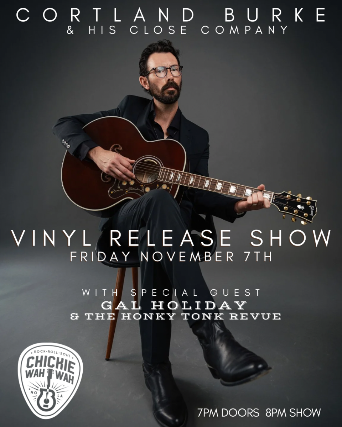 Cortland Burke & His Close Company, Vinyl Release Show