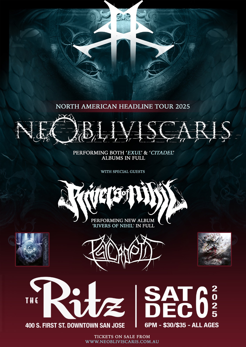 Ne Obliviscaris, Rivers of Nihil, Psycroptic