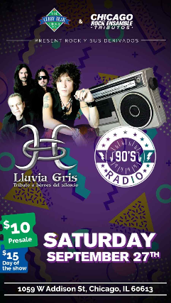 Lluvia Gris w/ 90's Radio
