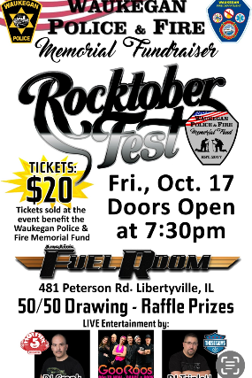 Rocktober Fest - Waukegan Police & Fire Memorial Fundraiser