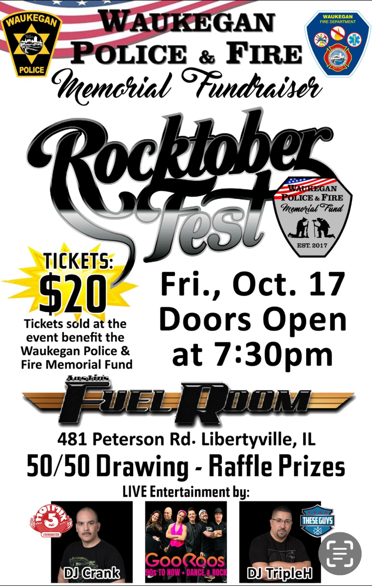 Rocktober Fest - Waukegan Police & Fire Memorial Fundraiser