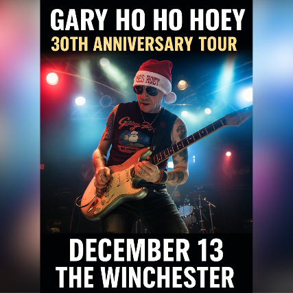 Image of Gary Ho Ho Hoey 30th Anniversary Tour Image of Gary Ho Ho Hoey 30th Anniversary Tour