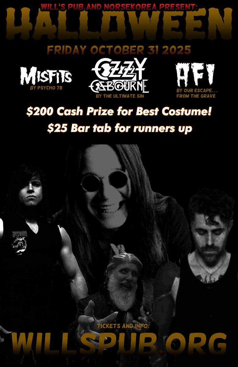 Halloween ft. Psycho 78 as The Misfits, The Ultimate Sin as Ozzy Osbourne, Our Escape from the Grave as AFI, and Interlude with a Vamp...