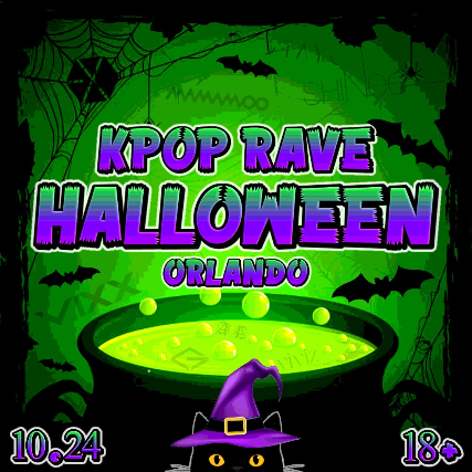 Tiny Waves Presents: K-Pop Rave, Halloween Edition
