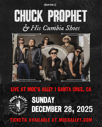 Image of (((folkYEAH!))) Presents: Chuck Prophet and His Cumbia Shoes Image of (((folkYEAH!))) Presents: Chuck Prophet and His Cumbia Shoes