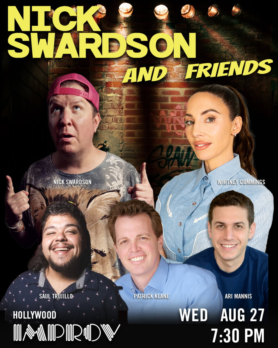 Nick Swardson \u0026 Friends ft. Whitney Cummings, Patrick Keane, Ari Mannis,  Saul Trujillo \u0026 more at Hollywood Improv (13865704), image size:960x1200