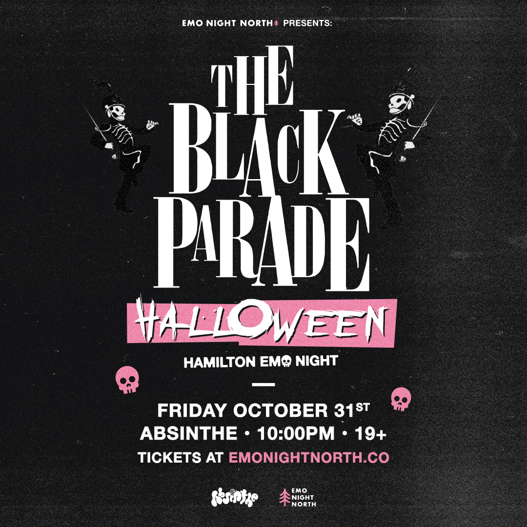 The Black Parade Halloween Emo Night Hamilton at Absinthe - Oct 31 2025