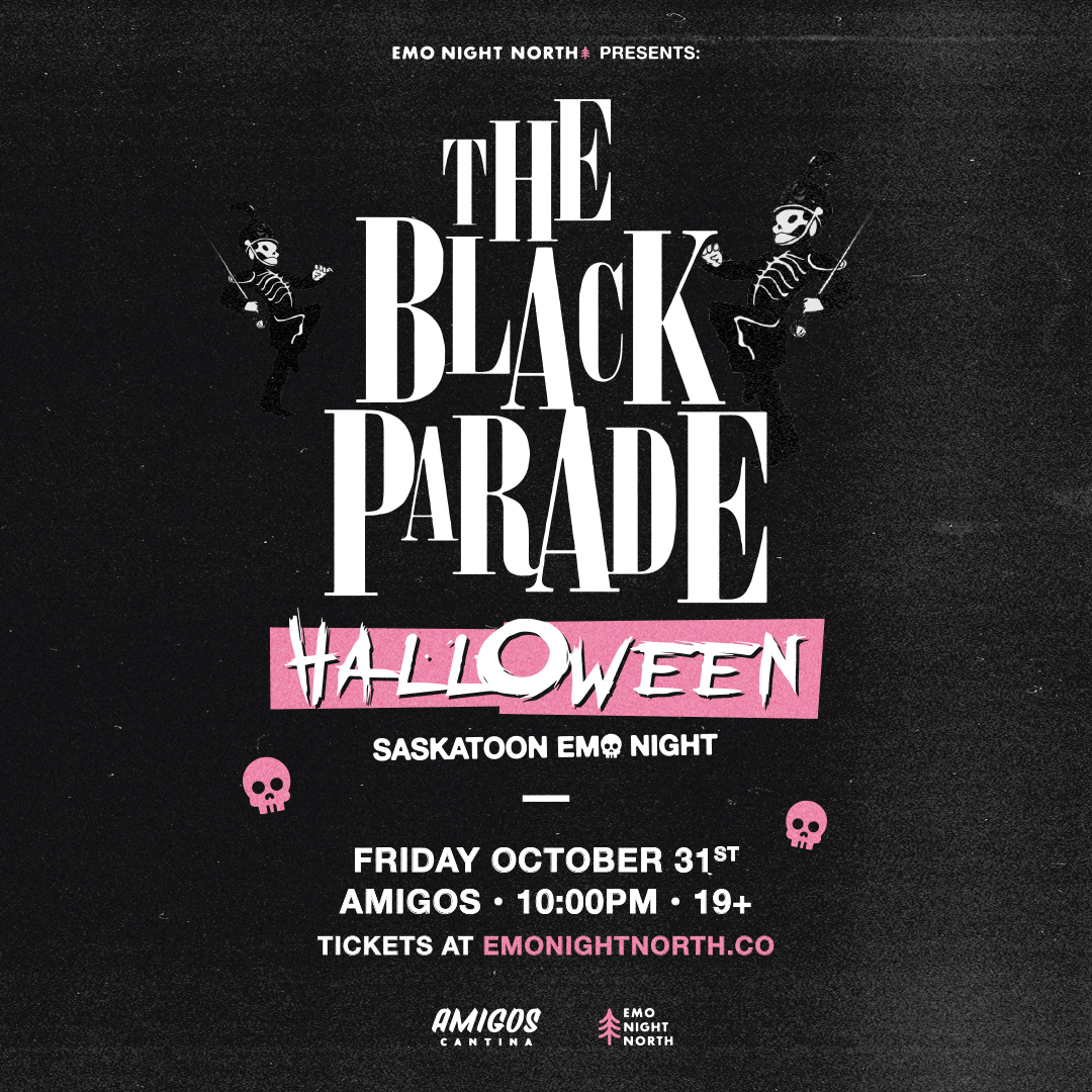 The Black Parade Halloween Emo Night Saskatoon at Amigos - Oct 31 2...