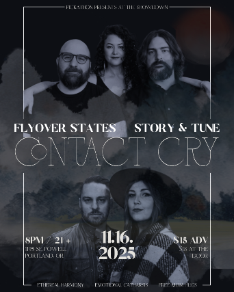 Contact Cry: Flyover States and Story & Tune
