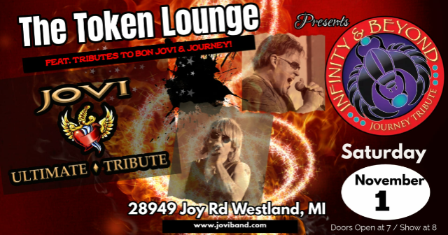 JOVI "Bon Jovi Tribute band", INFINITY & BEYOND - Journey Tribute