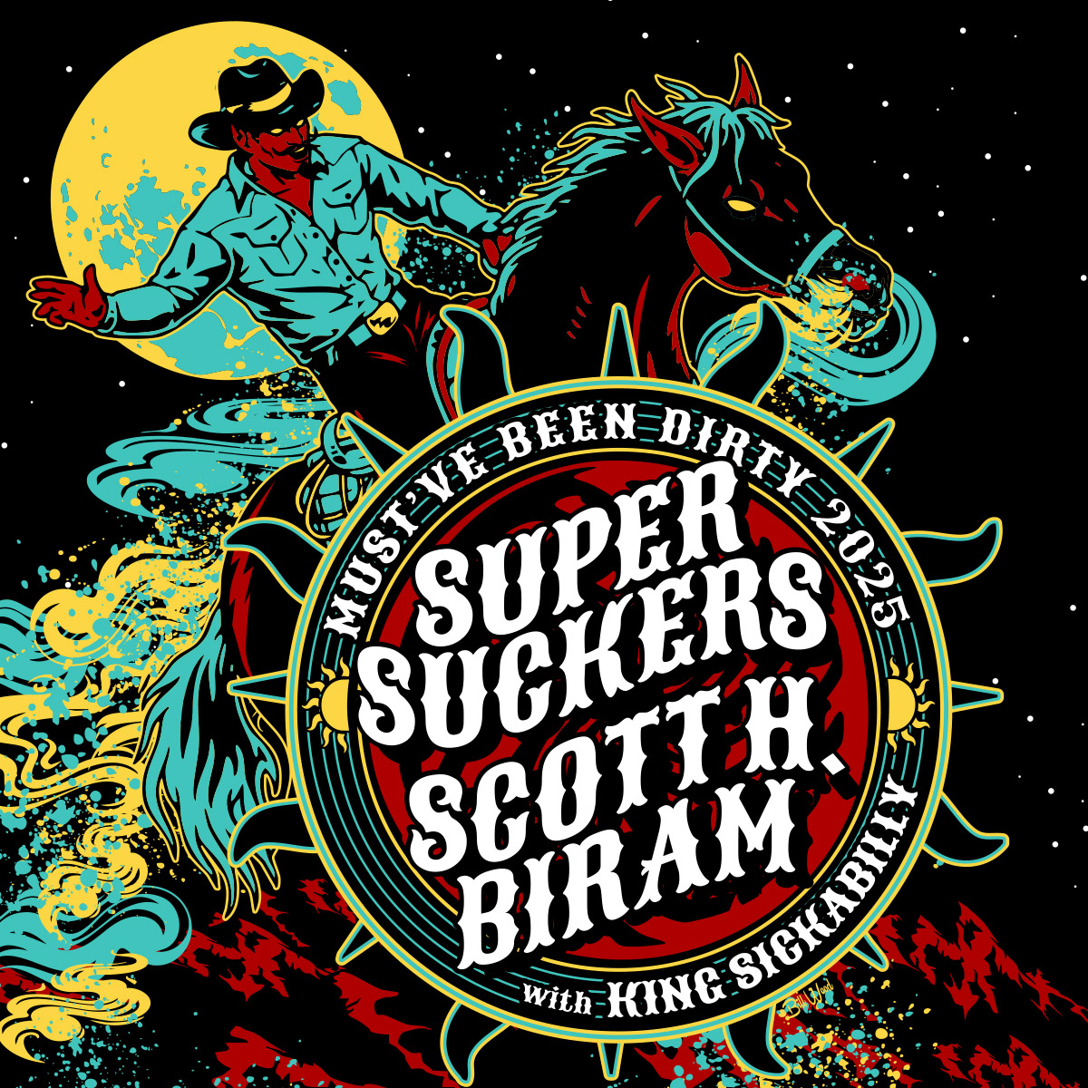 Supersuckers, Scott H. Biram, Sasquatch And The Sick-A-Bil...