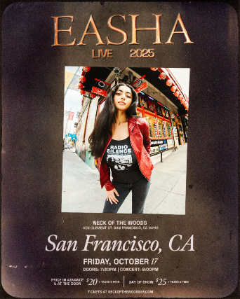 Easha at Neck of the Woods – San Francisco, CA