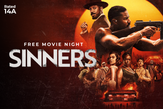 Movie Night: Sinners at Algonquin Commons Theatre – Ottawa, Canada