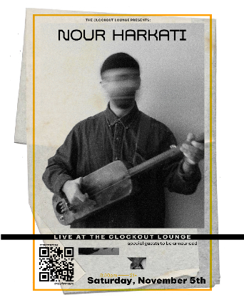 Clock-Out Lounge Presents: Nour Harkati plus guests TBA at Clock-Out Lounge – Seattle, WA