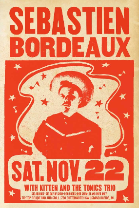 Sebastien Bordeaux with Kitten and The Tonics