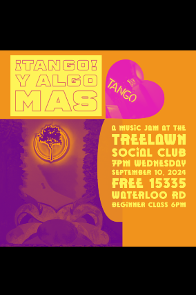 TANGO y also mas! at Treelawn Social Club – Cleveland, OH