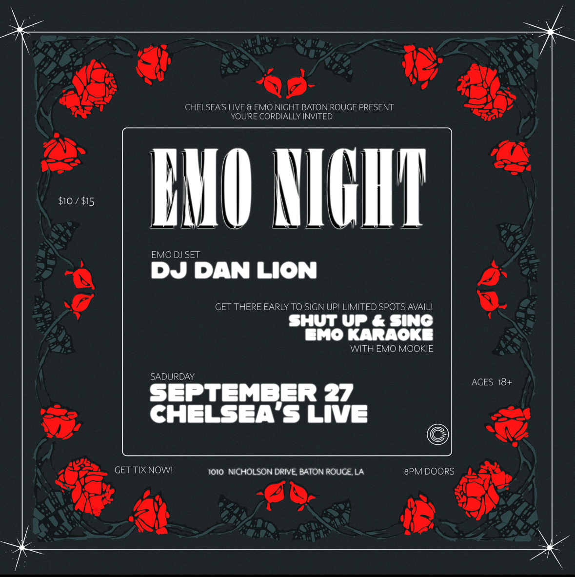 Emo Night Baton Rouge