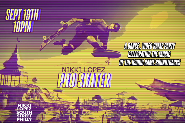 Using concert image Pro Skater Party concert image