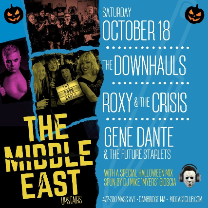 The Downhauls, Roxy and The Crisis, Gene Dante and The Future Starlets