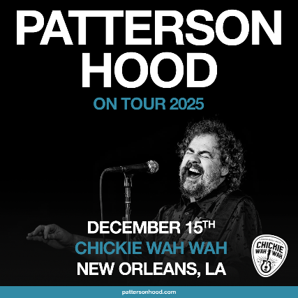 Patterson Hood (of Drive – By Truckers) at Chickie Wah Wah – New Orleans, LA