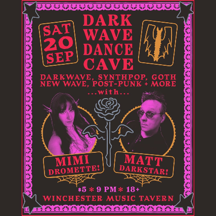 Dark Wave Dance Cave at The Winchester – Lakewood, OH