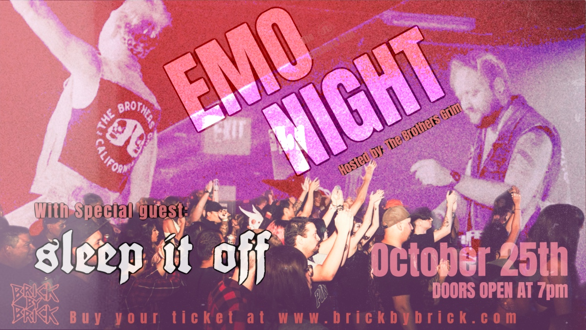 Emo Night with The Brothers Grim at Brick by Brick