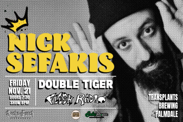 REGGAE VIBES WITH NICK SEFAKIS & DOUBLE TIGER
