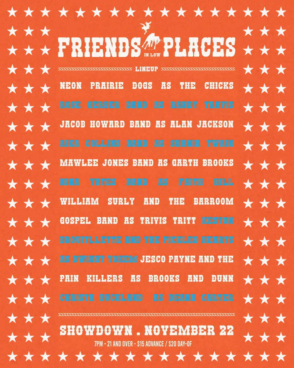 Friends In Low Places: A Night of 90s Country & Honky Tonk Mu...