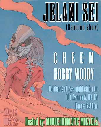 Jelani Sei, Cheem, Bobby Woody